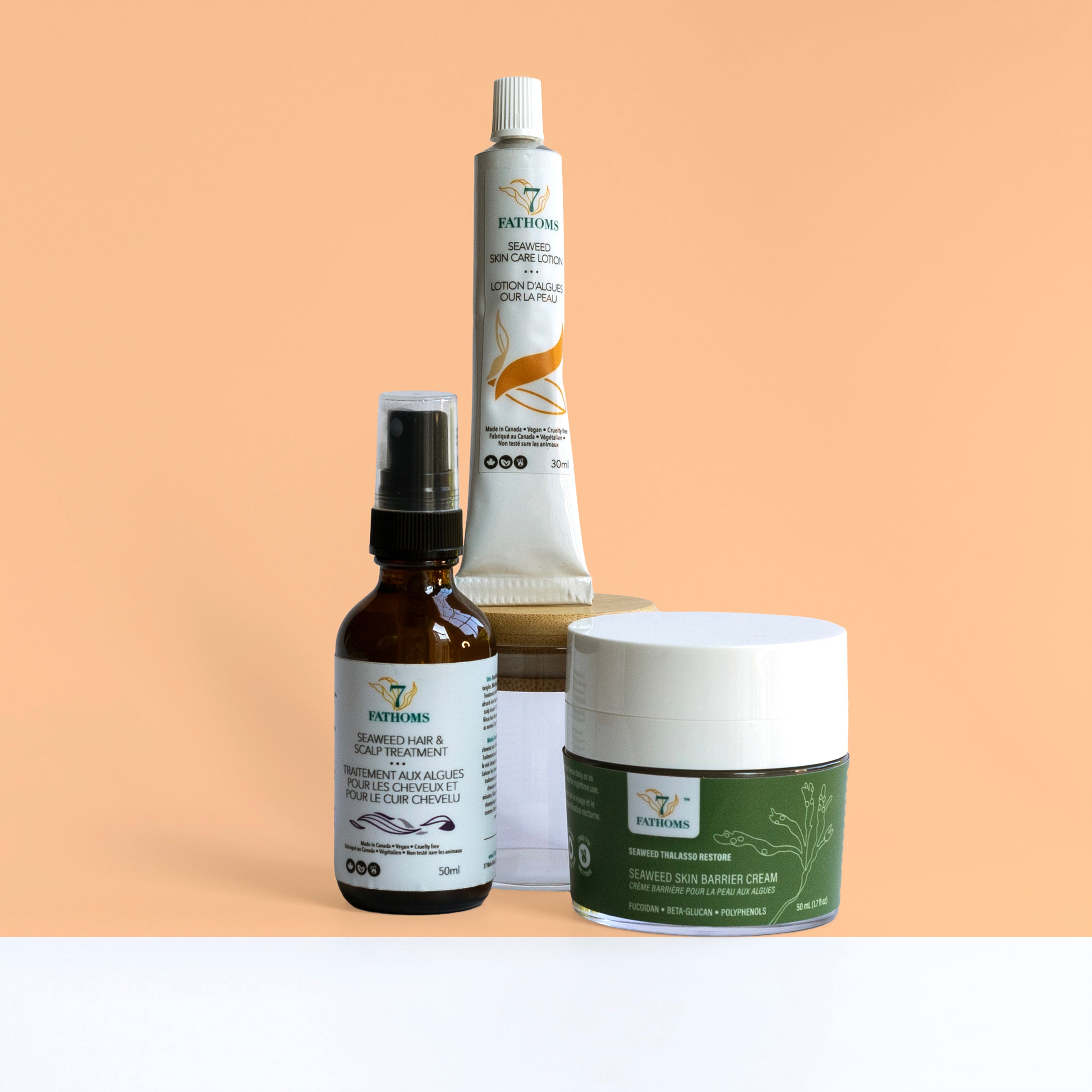 Comfort Care Kit for Sensitive Skin – 7 Fathoms Seaweed Skin Care