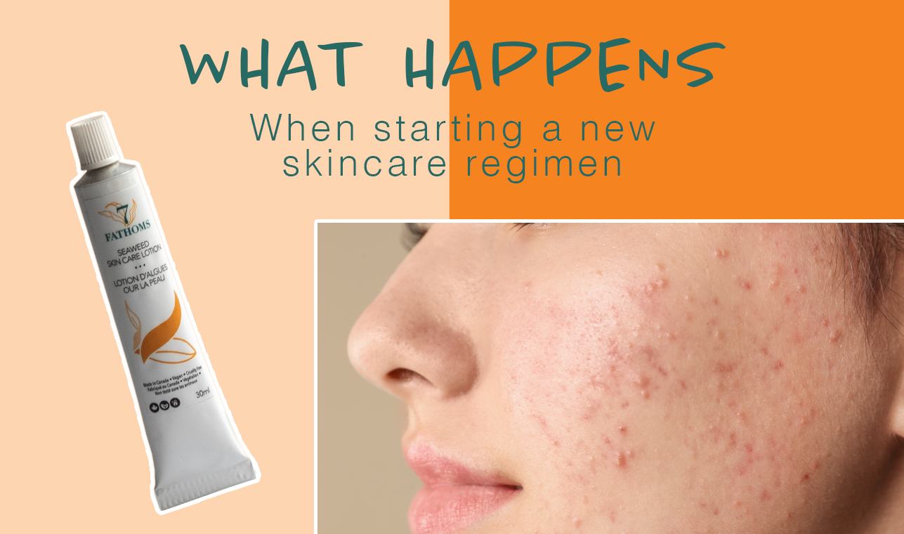 What Happens when starting a new skincare regimen: understanding the “adjustment period”