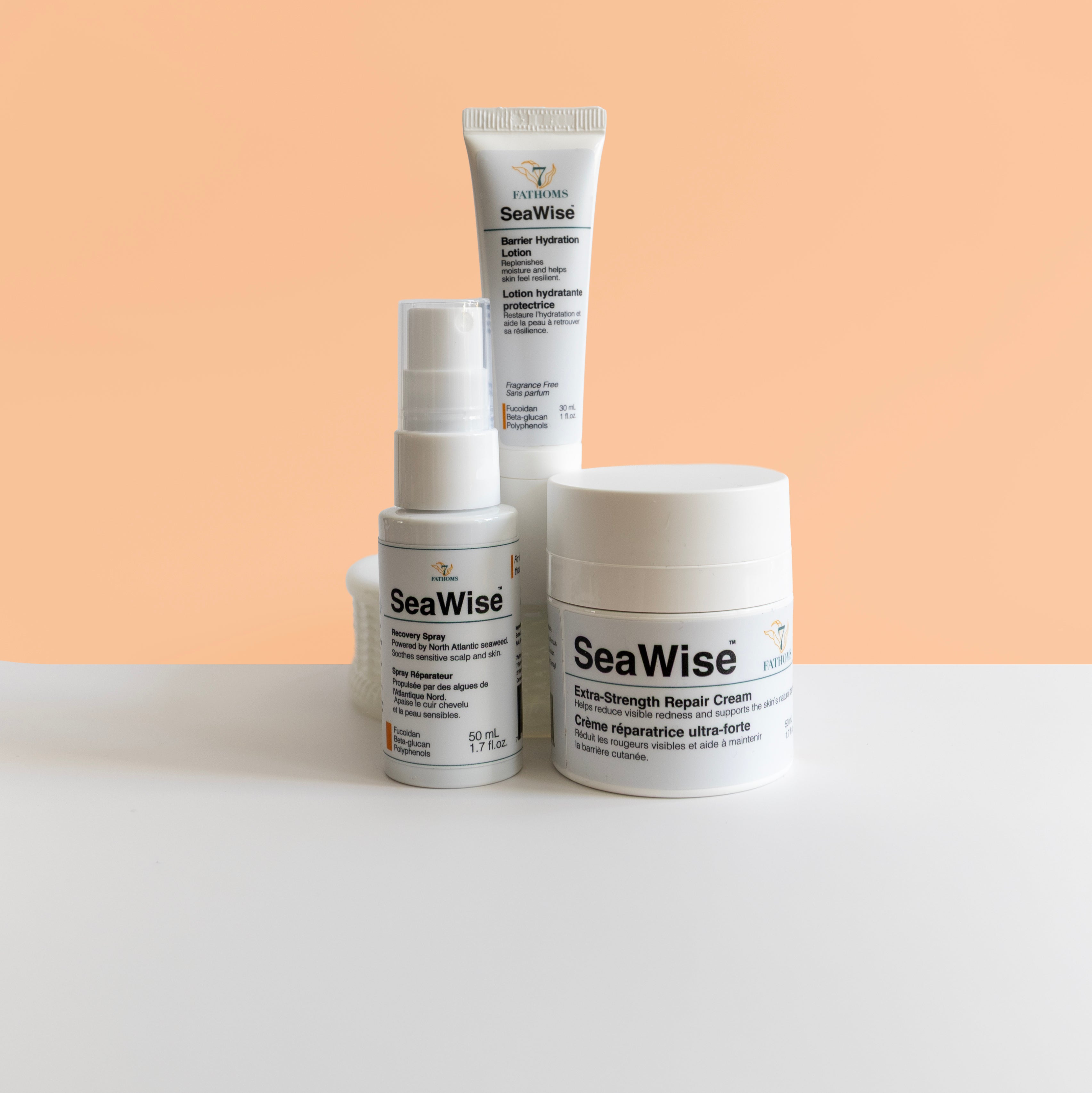 Comfort Care Kit for Sensitive Skin – 7 Fathoms Seaweed Skin Care